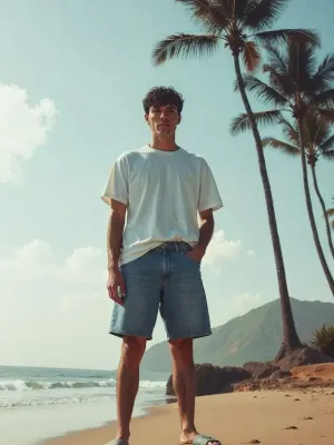 Shoreline Serenity Jeans